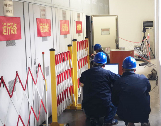 慈湖高新增容配電工程現場試驗作業(yè)